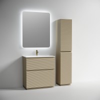 Тумба под раковину Sancos Folk Floor FL80FCP, 80 см, напольная, капучино