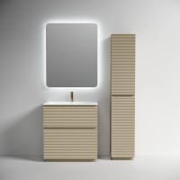 Тумба под раковину Sancos Folk Floor FL80FCP, 80 см, напольная, капучино