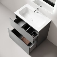 Тумба под раковину Sancos Folk Floor FL80FES, 80 см, напольная, ergraut soft