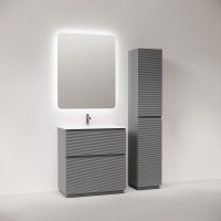Тумба под раковину Sancos Folk Floor FL80FES, 80 см, напольная, ergraut soft