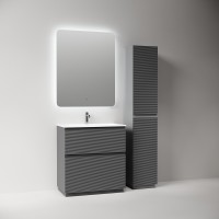 Тумба под раковину Sancos Folk Floor FL80FGS, 80 см, напольная, grey soft