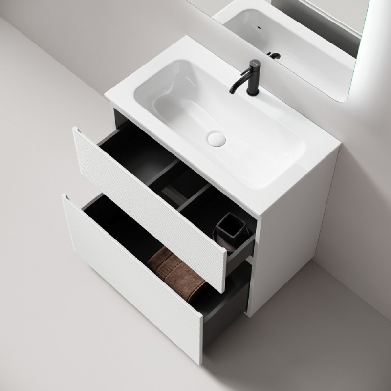 Тумба под раковину Sancos Folk Floor FL80FW, 80 см, напольная, bianco