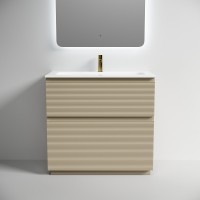 Тумба под раковину Sancos Folk Floor FL90FCP, 90 см, напольная, капучино