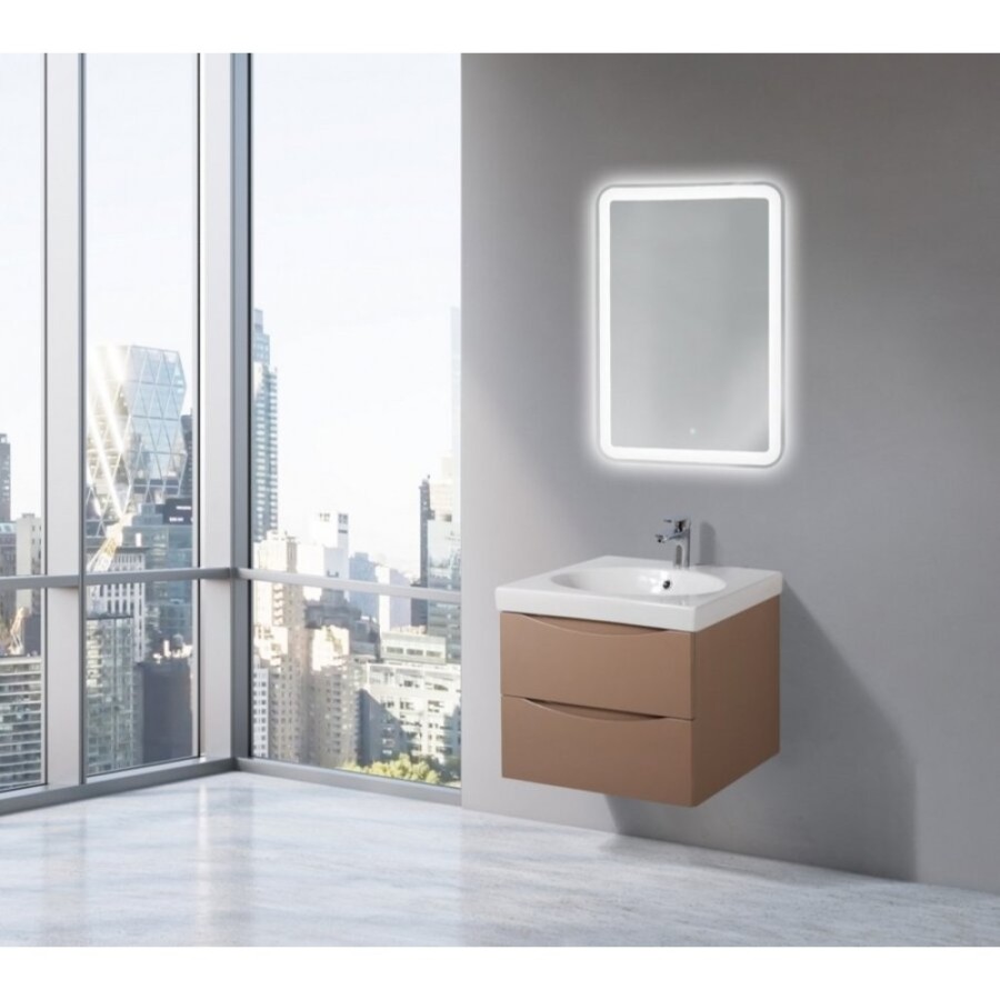 Тумба под раковину BelBagno Fly FLY-600-2C-SO-BL-P, 57,5 х 44 х 45 см, Bianco Lucido/белый глянец