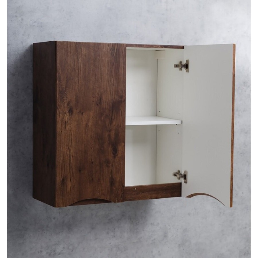 Шкаф BelBagno Fly-Marino 70, подвесной, цвет Rovere Moro, Fly-Marino-700-2A-SC-RW-P