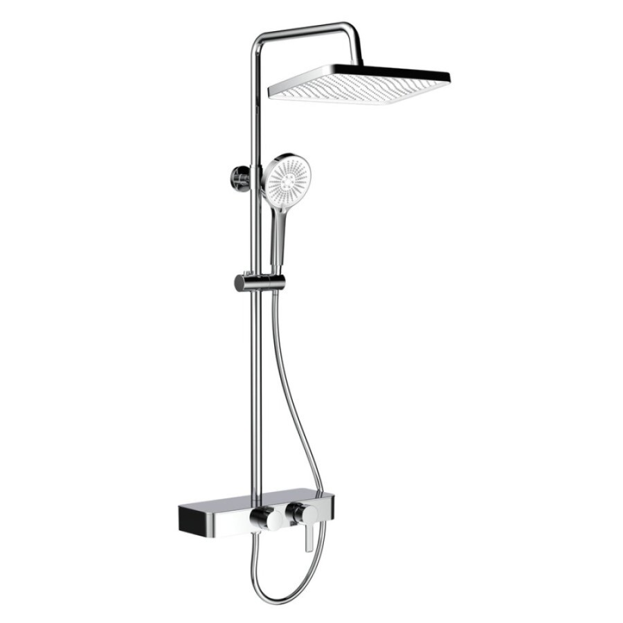 Душевая система Veconi Fossa, FO-210-C-C4, хром глянцевый