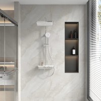 Душевая система Veconi Fossa, FO-210-C-C4, хром глянцевый