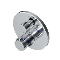 Душевая система термостатическая Am.Pm X-Joy FT85A3RH40, на 3 потребителя, цвет хром