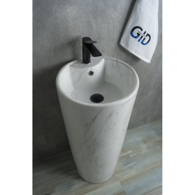 Раковина Gid Nb131wgs 81115 накладная под камень гля...