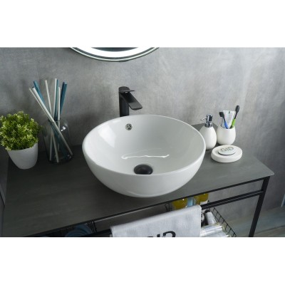 Раковина Gid N9003a 51103 накладная белая 43x43x17.5