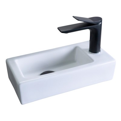 Раковина Gid N9272L 61105L подвесная белая 36.5x18x9