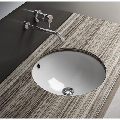 Раковина Gid YJ848 71149 встаиваемая снизу белая 43x...