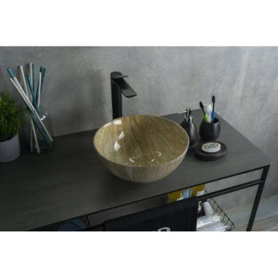 Раковина Gid Mnc488 54436 накладная под камень глянц...