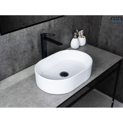 Раковина Gid N1330 51239 накладная белая 46.5x32x12