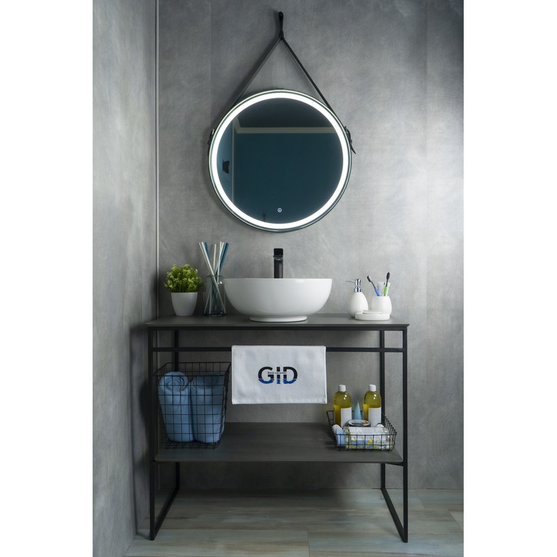 Раковина Gid N9003a 51103 накладная белая 43x43x17.5