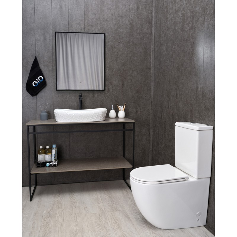 Раковина Gid 777s 51222 накладная белая 60x39x13.5