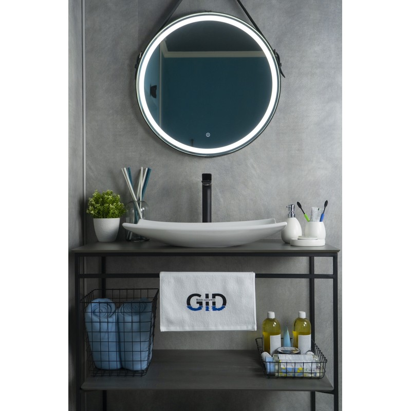 Раковина Gid N9177 51170 накладная белая 60x39x11.5