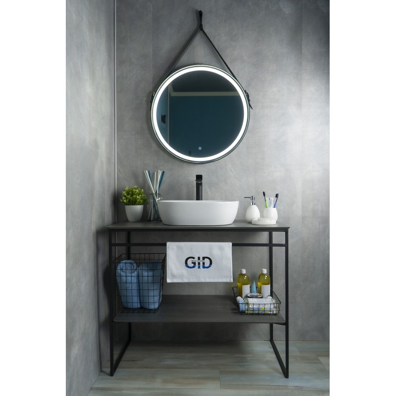 Раковина Gid N9026b 51113 накладная белая 48x35x13.5