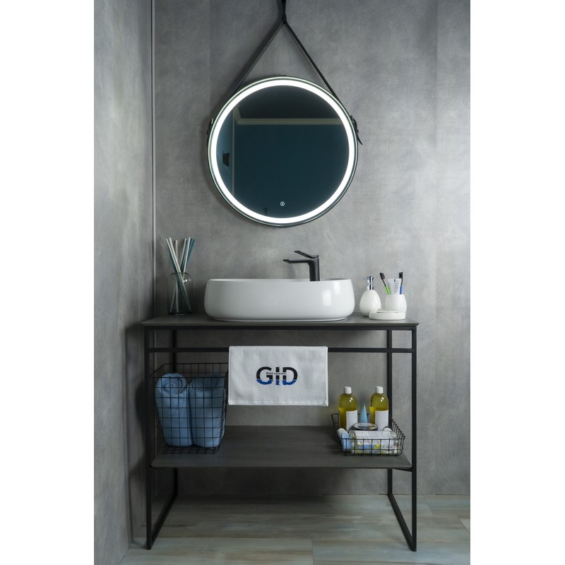 Раковина Gid N9048 51185 накладная белая 59x46x15