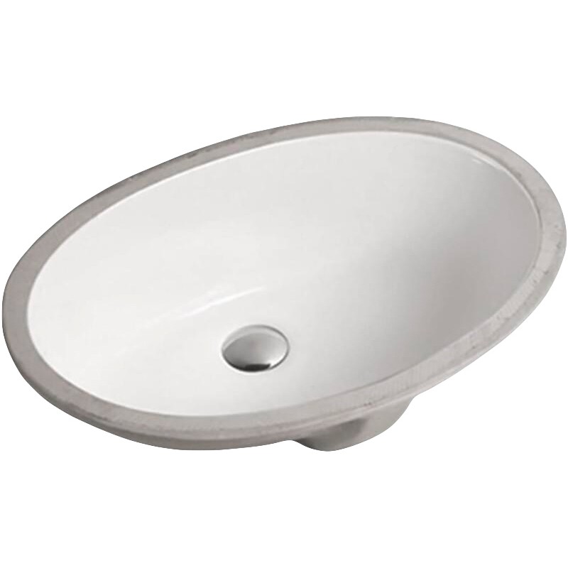 Раковина Gid Yj839 71154 встаиваемая снизу белая 56x42x19