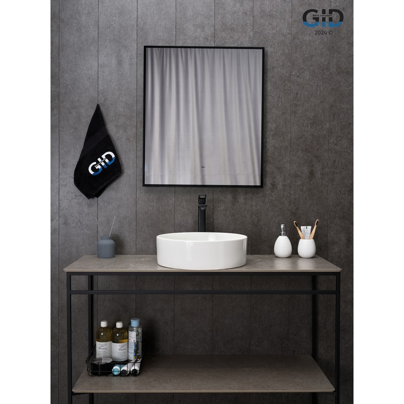 Раковина Gid N9423 51143 накладная белая 40x40x12