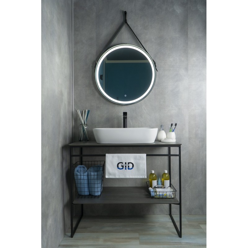 Раковина Gid N9217 51132 накладная белая 61x34x13.5