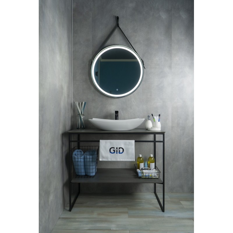 Раковина Gid N9176 51129 накладная белая 56x42x10.5