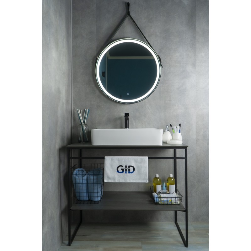 Раковина Gid N9256 51172 накладная белая 60x42x14