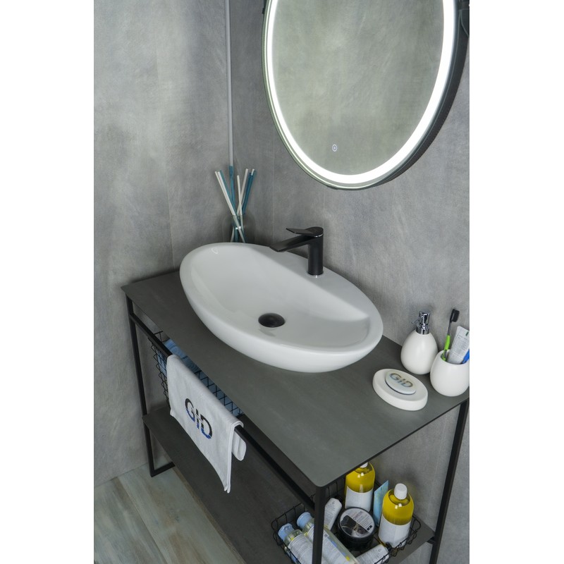 Раковина Gid N9435 51149 накладная белая 73x41.5x13.5