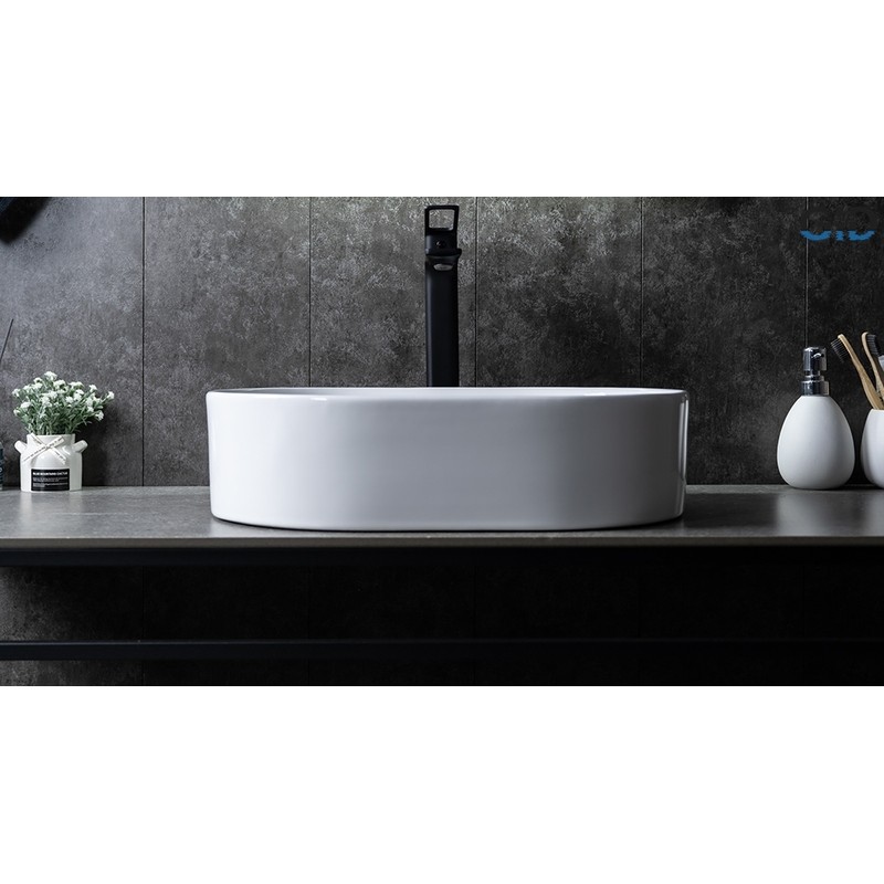 Раковина Gid N1330 51239 накладная белая 46.5x32x12