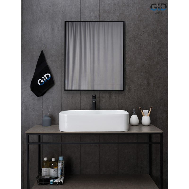 Раковина Gid N9599 51231 накладная белая 61x38x15