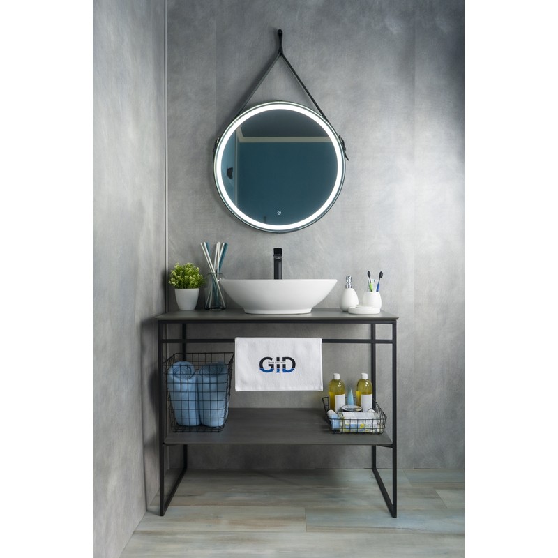 Раковина Gid N9021 51109 накладная белая 52x32x14