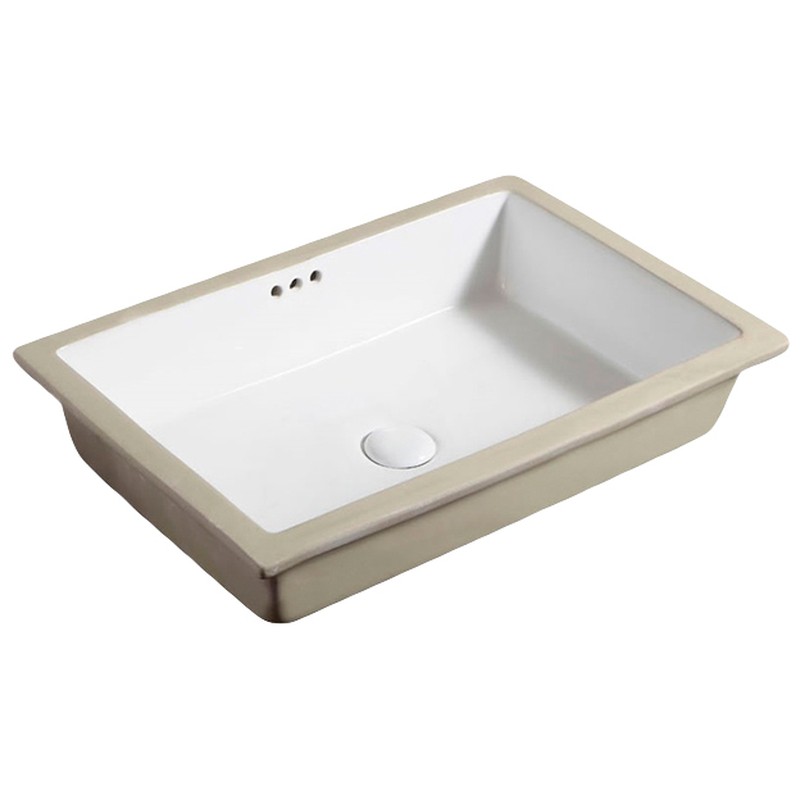 Раковина Gid Yj832 71152 встаиваемая снизу белая 50x40x18