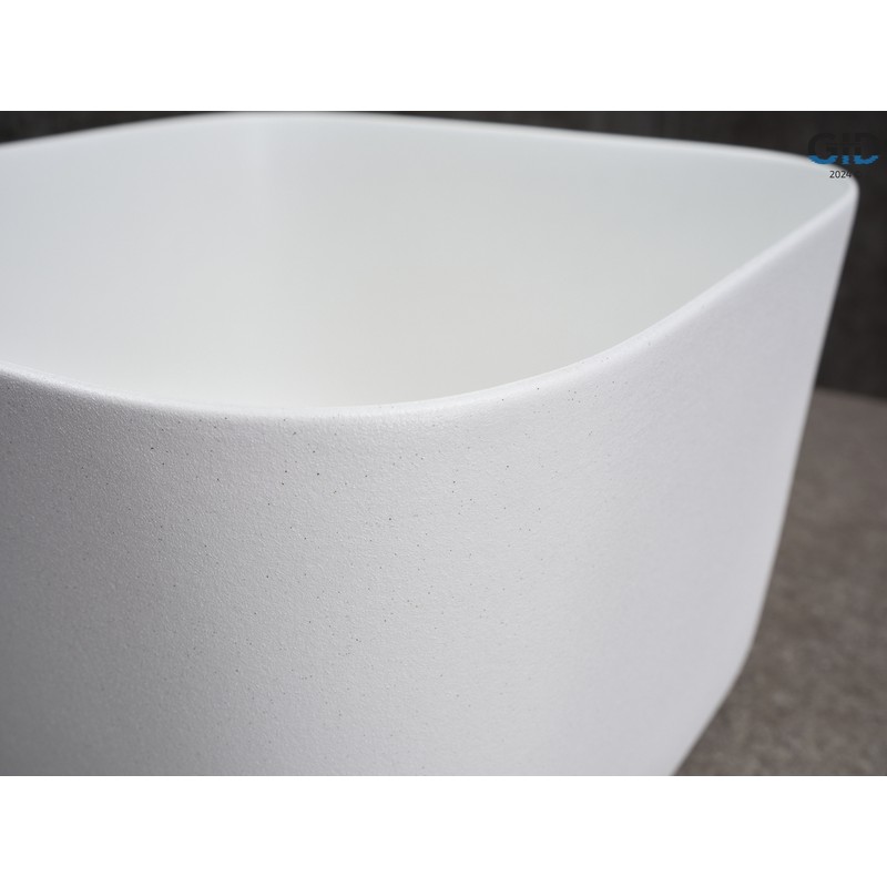 Раковина Gid N9301wg 51234 накладная белая 36x36x25.5