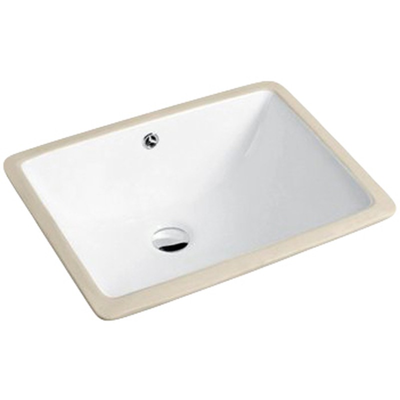 Раковина Gid YJ831 71148 встаиваемая снизу белая 46x33x19