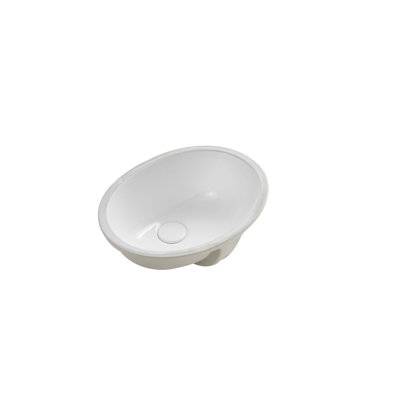 Раковина Gid Yj837 71164 встаиваемая снизу белая 53x44.5x22