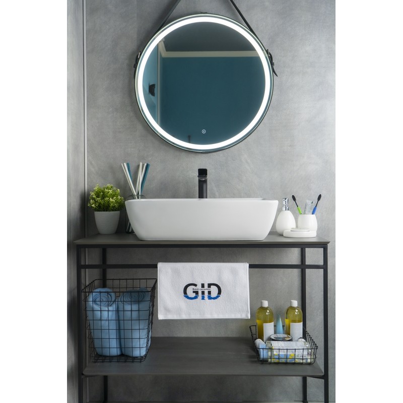 Раковина Gid N9121 51123 накладная белая 59x42x15.5