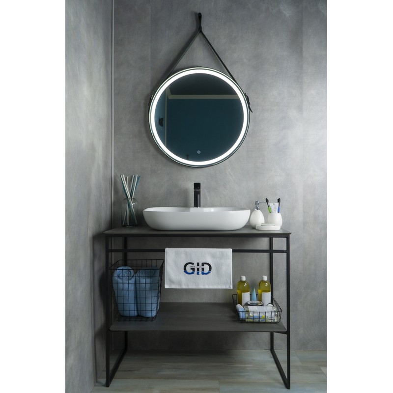 Раковина Gid N9446b 51156 накладная белая 61x42x12.5