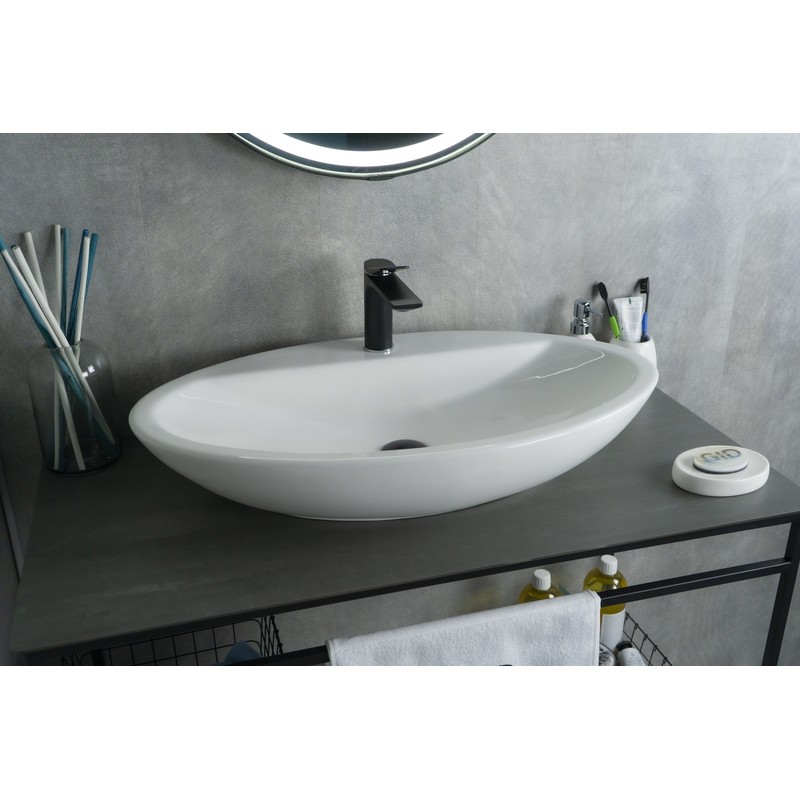 Раковина Gid N9435 51149 накладная белая 73x41.5x13.5