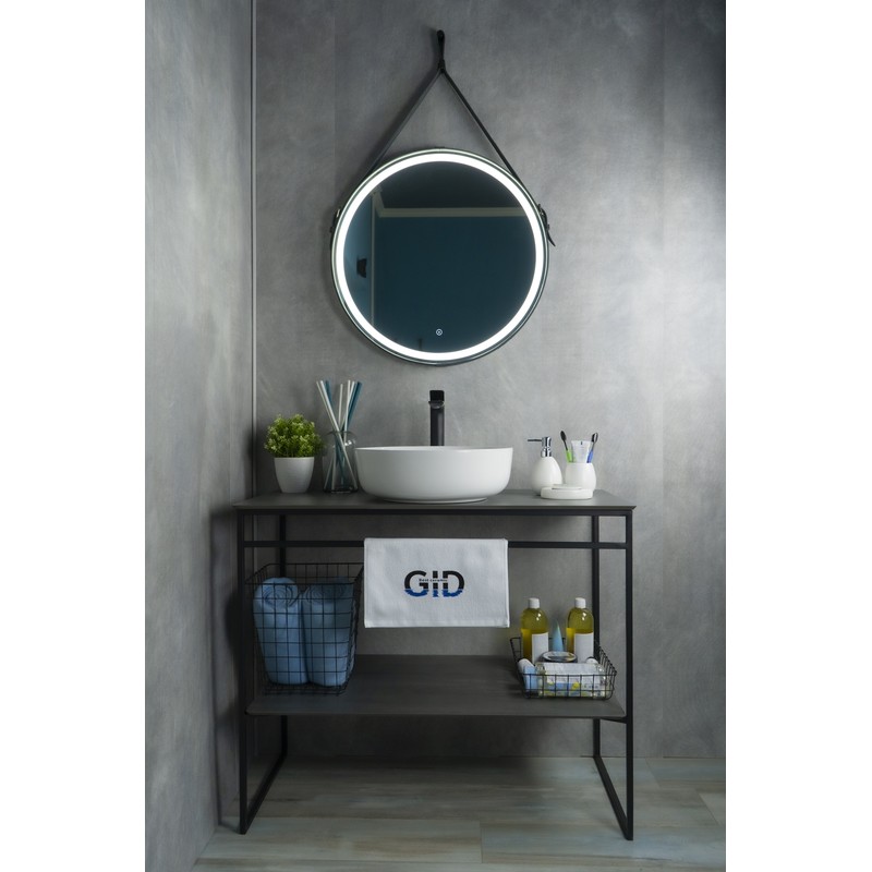 Раковина Gid D1315 51182 накладная белая 41.5x41.5x13.5