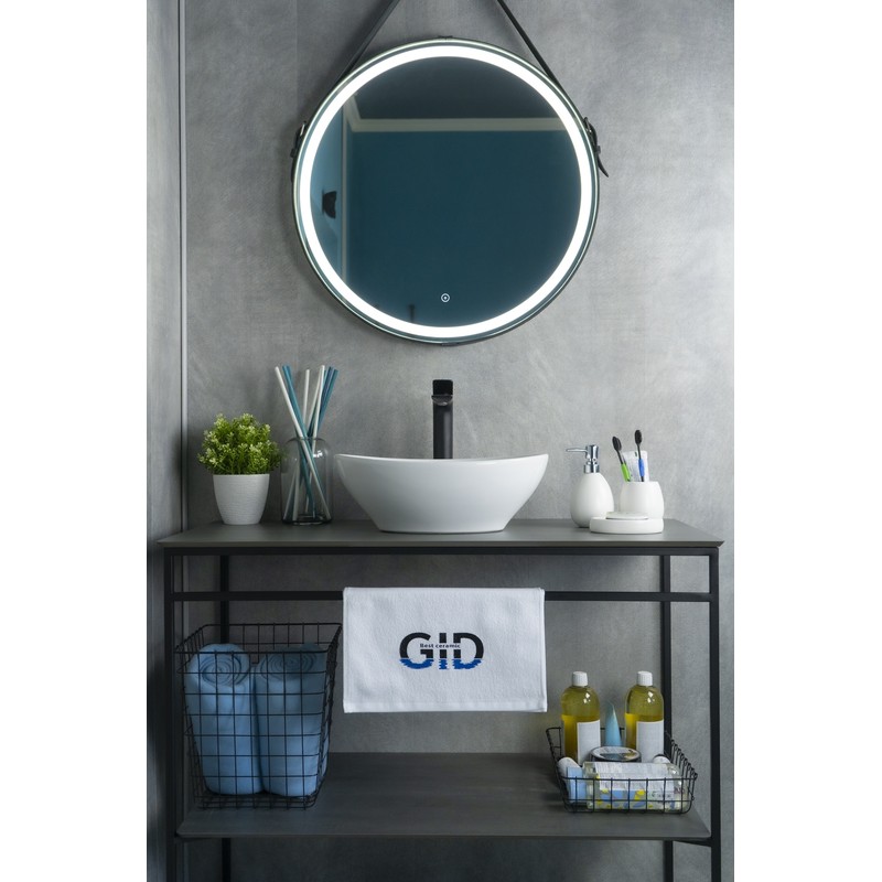 Раковина Gid N9138 51178 накладная белая 41x34x15