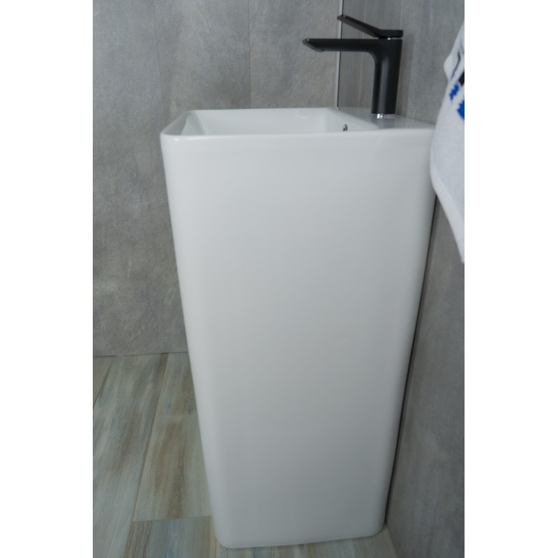 Раковина Gid Nb148 81117 накладная белая 42x41x86