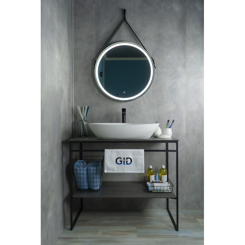 Раковина Gid N9062 51117 накладная белая 66.5x44x15