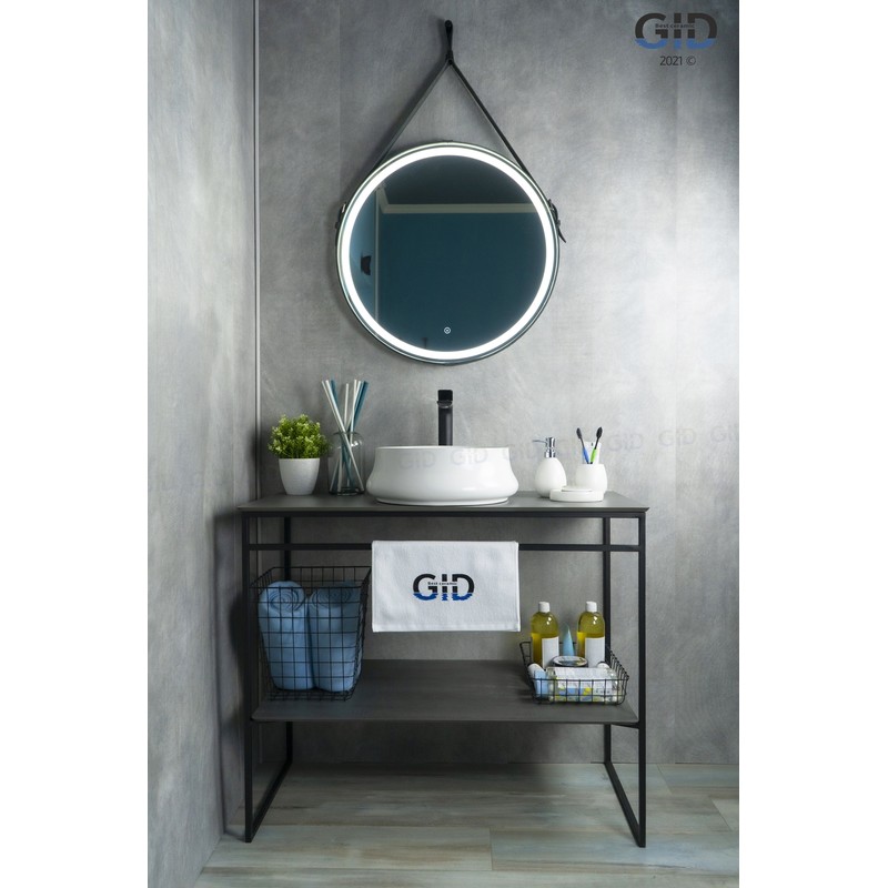 Раковина Gid N9426 51145 накладная белая 40x40x14