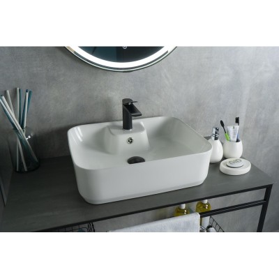 Раковина Gid N9445 51155 накладная белая 52x41.5x15