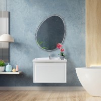 Тумба под раковину Cezares Giubileo-800-1C-SO-BL, 80 см, подвесная, белый