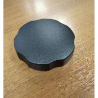Слив-перелив Vega V55К 80 см, Гл000025298 полуавтомат, черный матовый