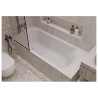 Ванна акриловая Relisan Eco Plus Селена, 170 х 70 см, белая, Гл000025995