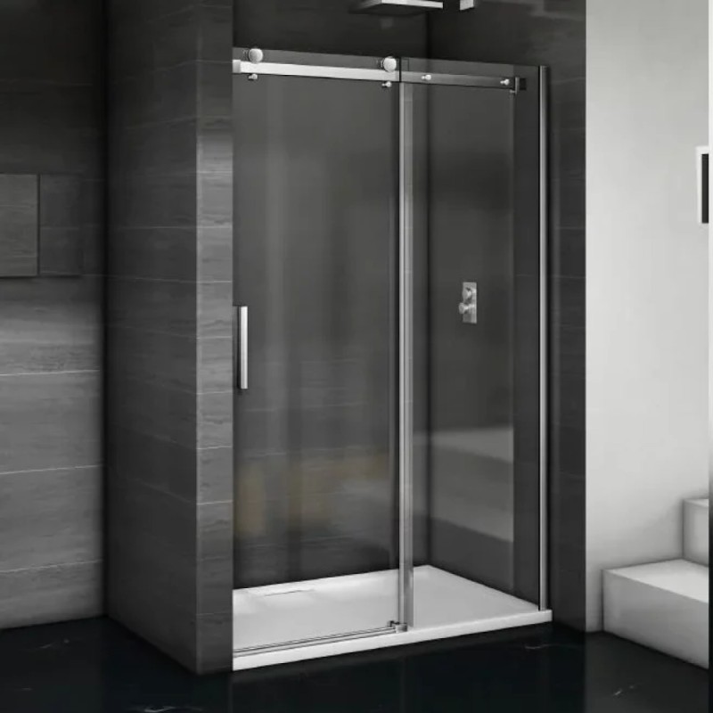 Душевая дверь Good Door Galaxy WTW-150-C-CH, 150 х 195 см, стекло прозрачное, профиль хром, ГЛ00023