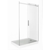 Душевая дверь Good Door Galaxy WTW-170-C-CH, 170 х 195 см, стекло прозрачное, профиль хром, ГЛ00026